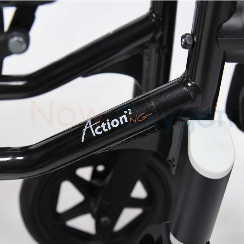 รถเข็นผู้ป่วย Invacare Action 2NG ล้อใหญ่ เบาะกว้าง รับประกัน 2 ปี