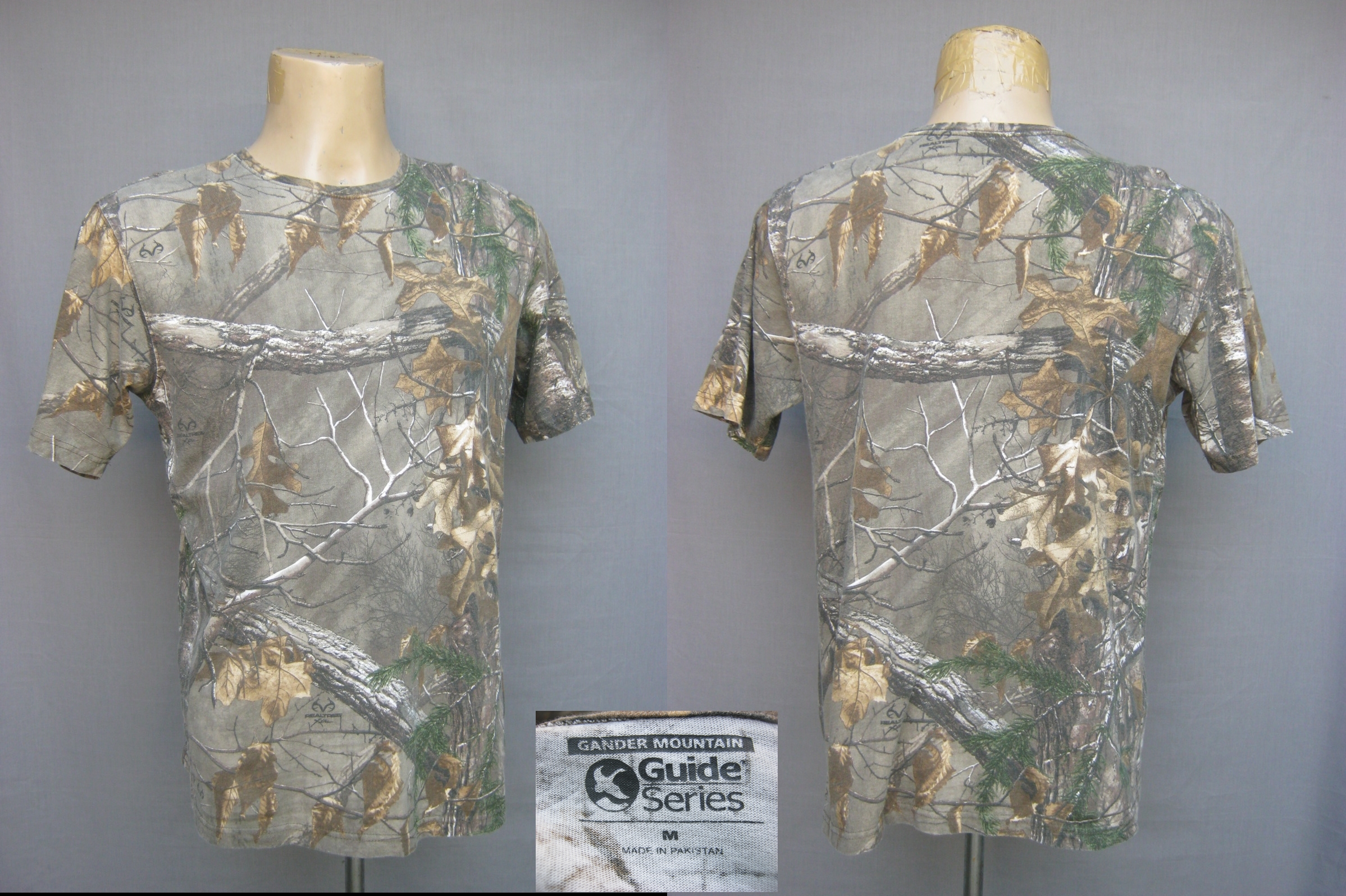 เสื้อยืดลาย ป่าไม้ REALTREE