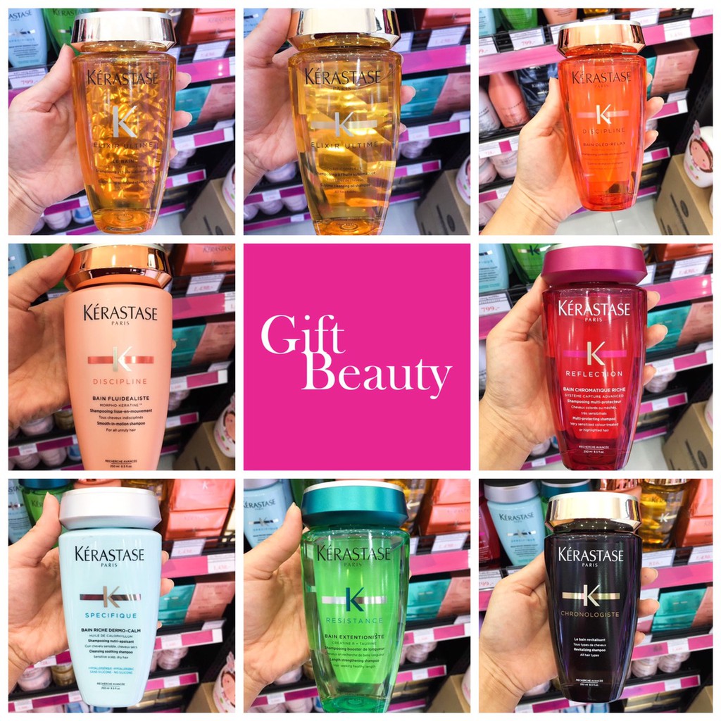 แท้พร้อมส่ง‣ KERASTASE Shampoo 250ml แชมพู เคเรสตาส