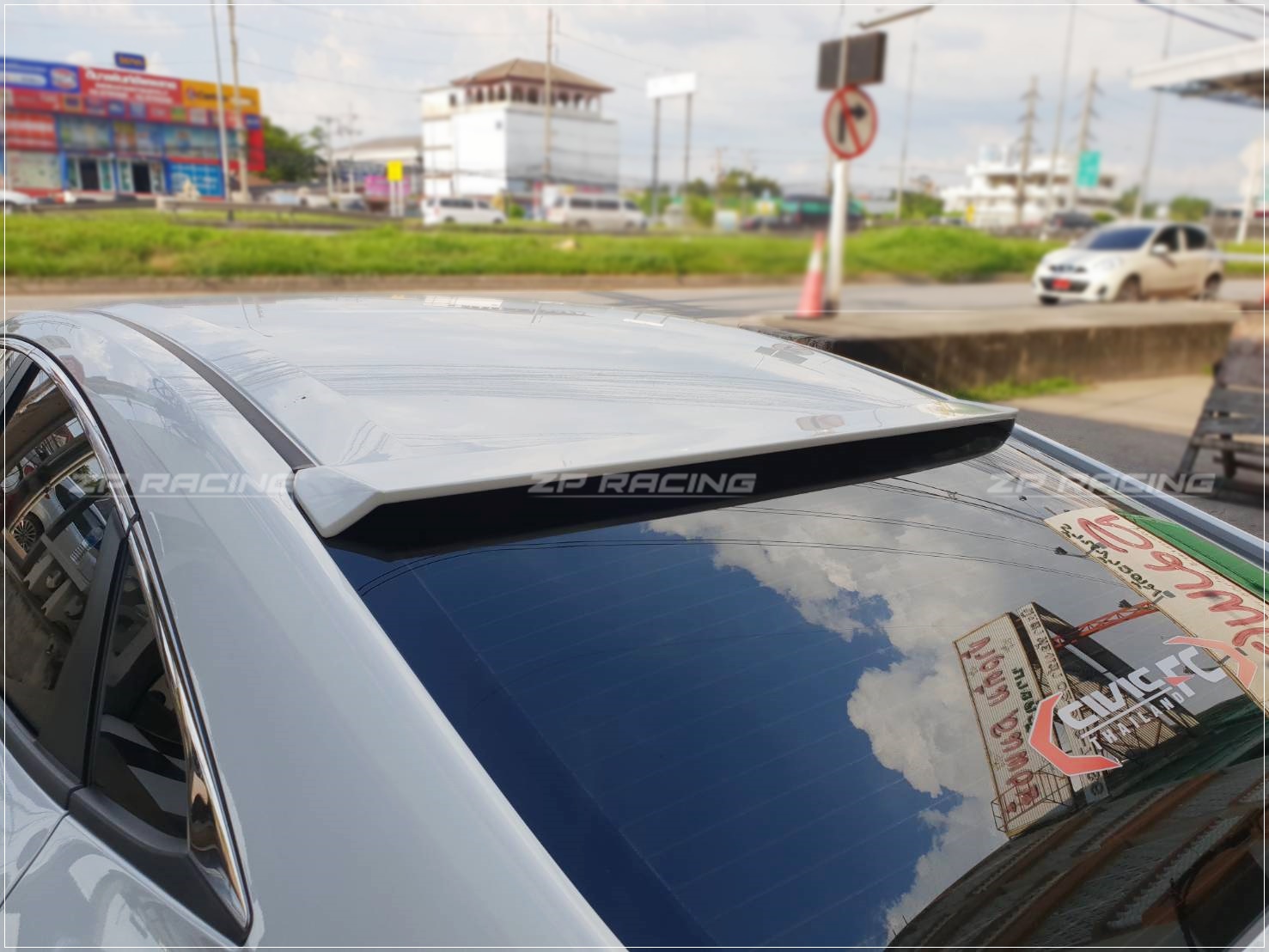 แก๊ปหลัง บังแดดกระจกหลัง Honda CIVIC FC ทรง USDM
