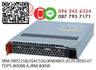 IBM,00WK807,IBM,800W,Power Supply,for V3500,V3700,V5000