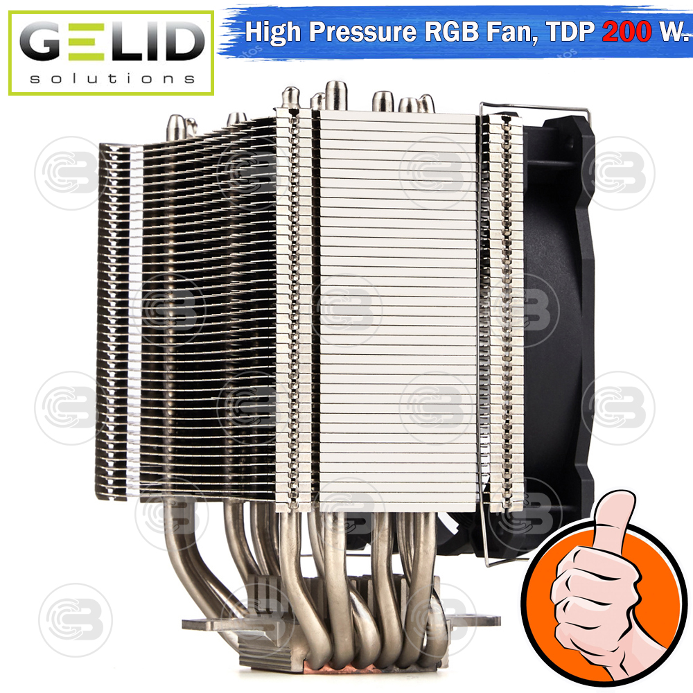 [CoolBlasterThai] GELID SIROCCO Extreme Performance RGB CPU Cooler (LGA1700 Ready) ประกัน 5 ปี