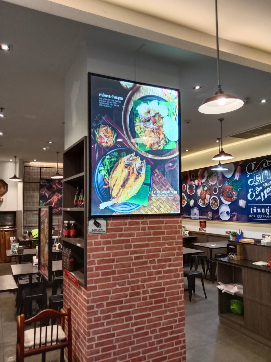 ป้ายกล่องไฟสลิม ป้ายเมนูบอร์ด