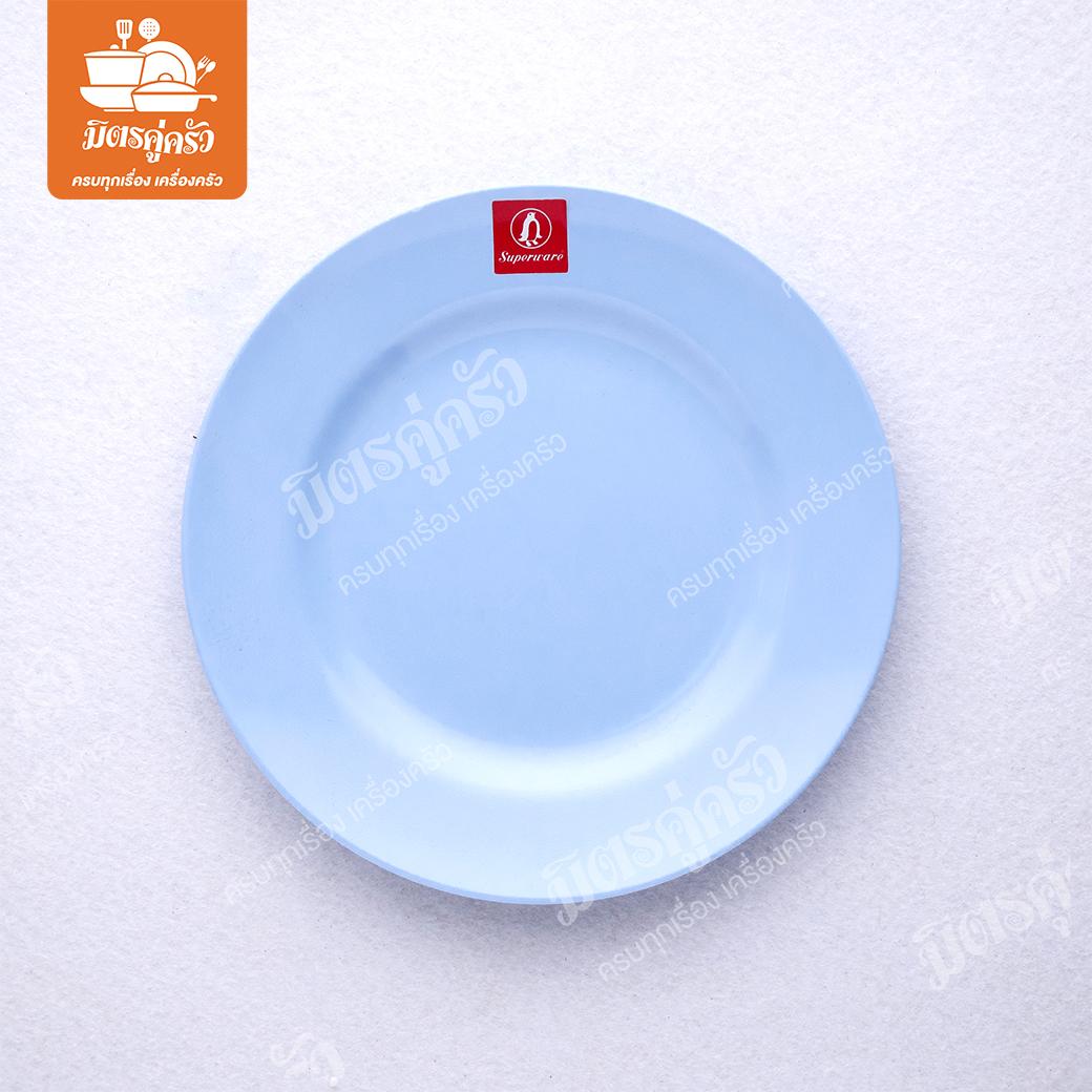 จานกลมทรงตื้น Superware P117-7.5 (ขนาด 7.5 นิ้ว)