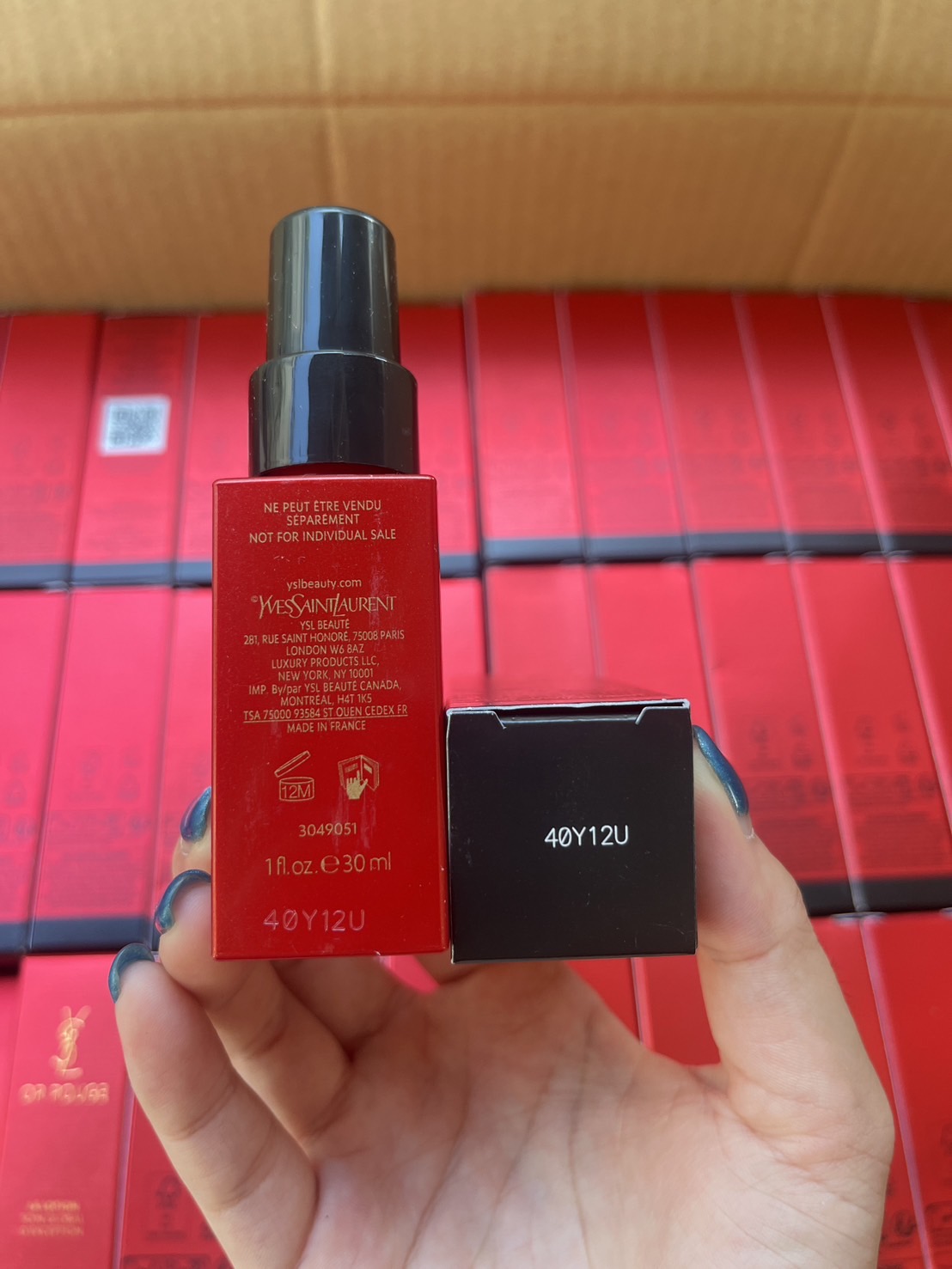 YSL OR Rouge La Lotion 30ml. โลชั่น ขนาดพกพา