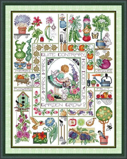 Mary's Garden (ไม่พิมพ์/พิมพ์ลาย)