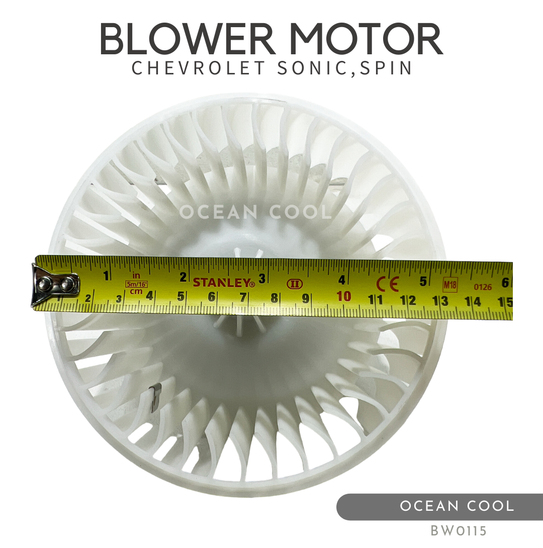 โบลเวอร์ เชฟโรเลต โซนิค , สปิน BW0115 BLOWER MOTOR CHEVROLET SONIC , SPIN มอเตอร์พัดลมแอร์ พัดลมแอร์ โบเวอร์
