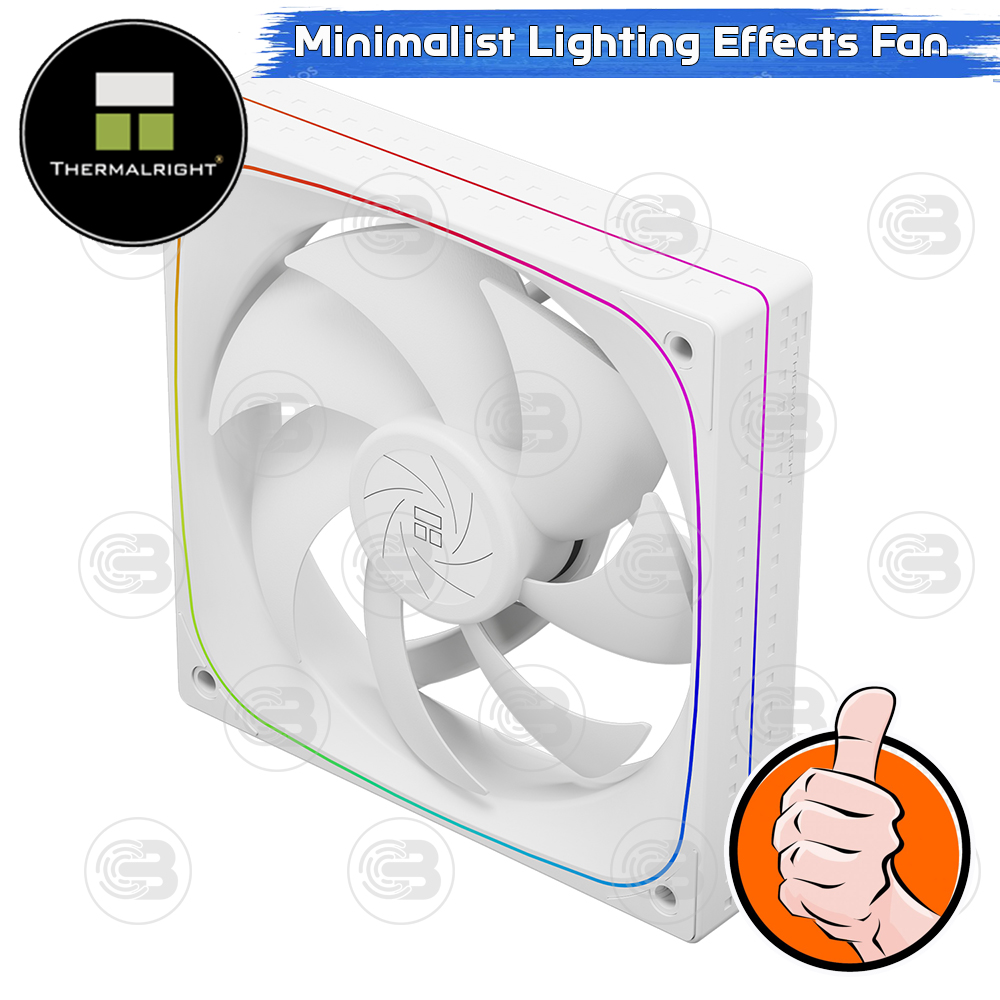 Thermalright TL-Q12W A-RGB Fan Case (size 120 mm.) ประกัน 3 ปี