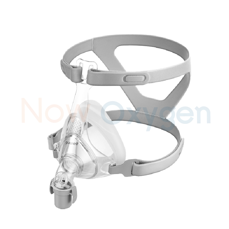 หน้ากากชนิดครอบจมูกและปากสำหรับเครื่อง CPAP Bipap (Yuwell Nasal Mask YF-01) มีขนาด S M L