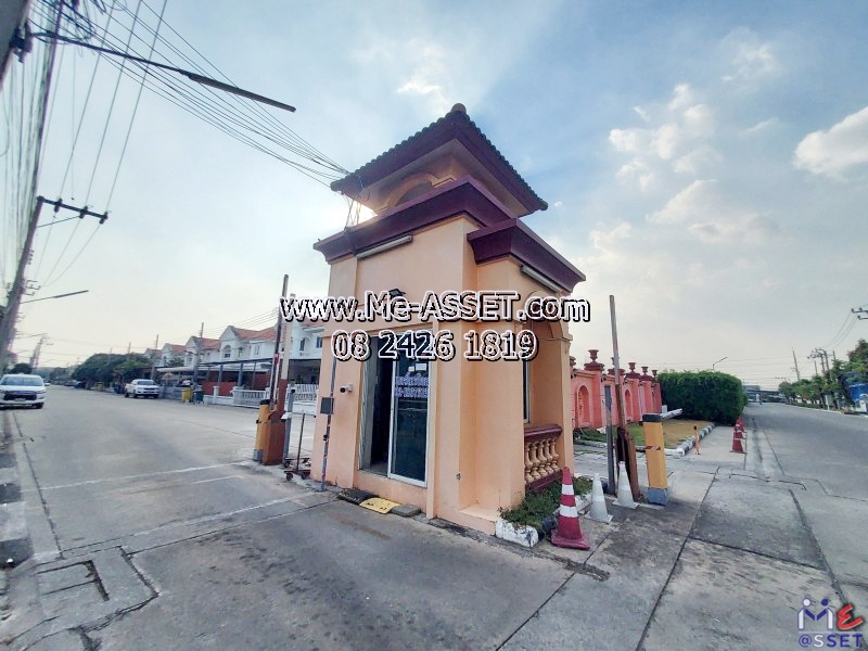 ขายบ้านเดี่ยวหลังมุม ย่าน ศรีวารีน้อย หัวตะเข้ บางโฉลง บางพลี บางนา-ตราด : ม.นิรันดร์แกรนด์ Nirun Grand : 2 ชั้น 55.4 ตร.วา