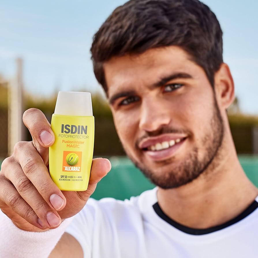 ISDIN Fotoprotector Fusion Water Magic By Alcaraz SPF50 50ml. กันแดดเนื้อแบบน้ำ