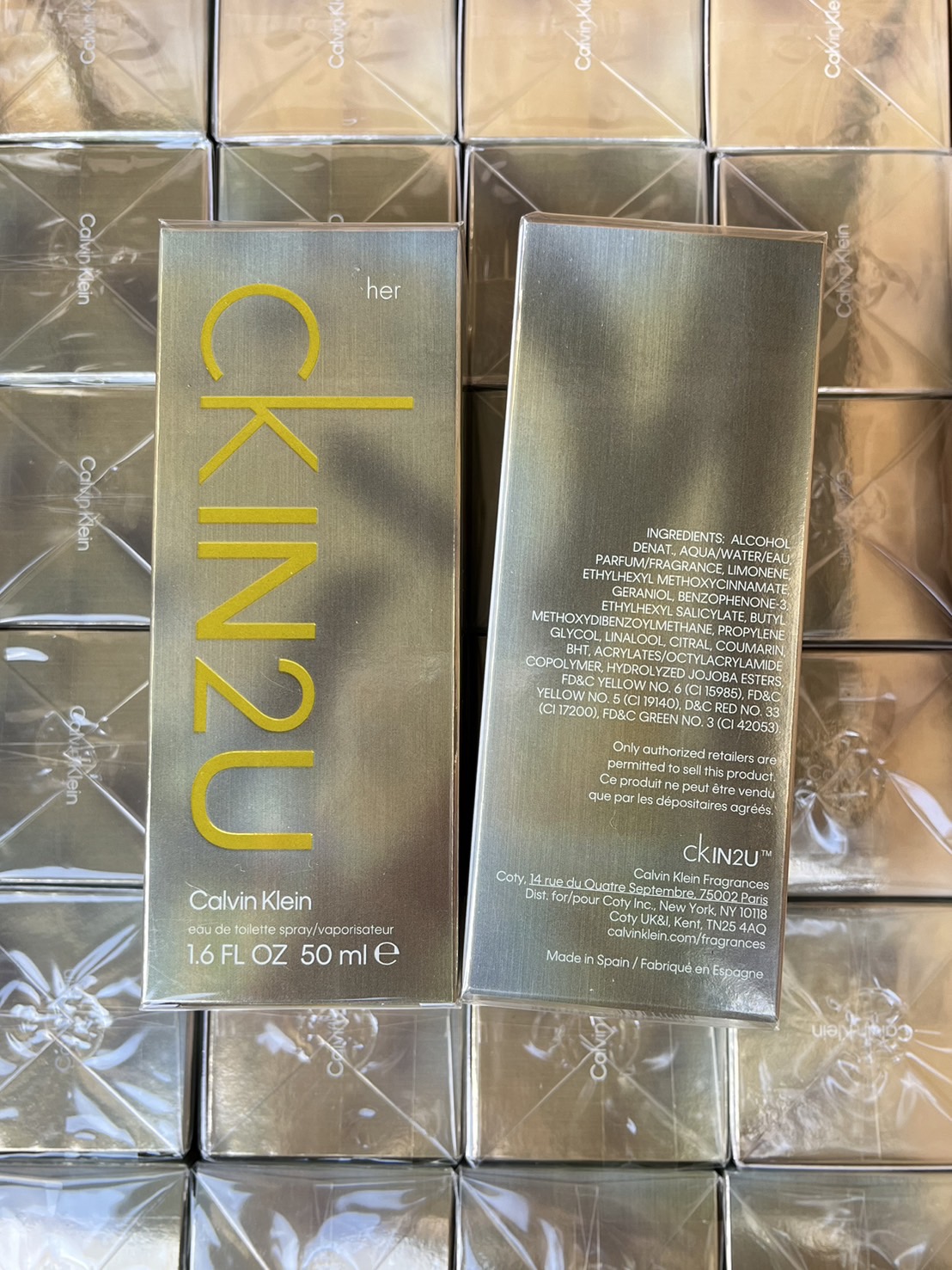 Calvin Klein CK IN2U For Her EDT 50ml. น้ำหอมของแท้