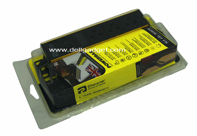 ปลั๊กไฟ PowerConneX PXC5PHTTO-TS03 3 ช่อง กันไฟกระชาก กันไฟเกิน อุปกรณ์ที่ต้องการความปลอดภัย ความคงที่ของไฟฟ้าสูง