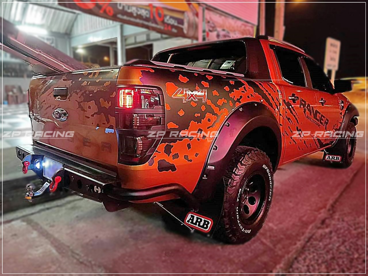 กันชนท้ายฟอร์ดเรนเจอร์ FORD RANGER HAMER รุ่น G-Series