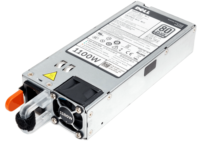 Power Supply Server Dell PowerEdge R810, R815 - 1100W, เพาเวอร์ ซัพพลาย เซิร์ฟเวอร์ Dell 3MJJP ของแท้รับประกันศูนย์ Dell Thailand On-site Service