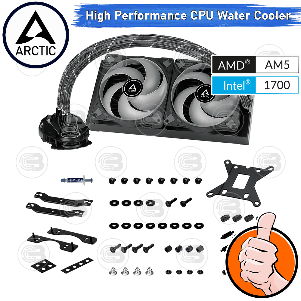 [CoolBlasterThai] ARCTIC Liquid Freezer II 280 A-RGB All-In-One CPU Water Cooler (LGA1851/AM5 Ready)