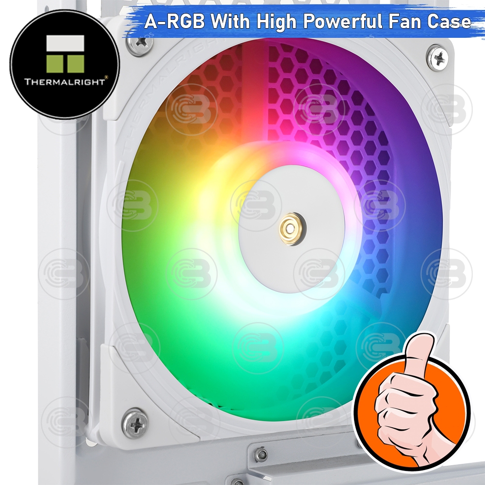 [CoolBlasterThai] Thermalright TL-B12W-S A-RGB Static Pressure Fan Case (size 120 mm.) ประกัน 3 ปี