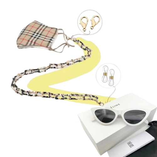 ⛓สร้อยคล้องแว่นตาอะซิเตท 📿อุปกรณ์เสริมแว่น