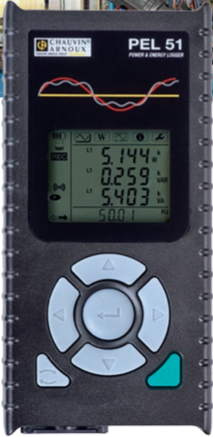 PEL51, PEL52 Power and Energy Logger เครื่องวัดและบันทึกพลังงานไฟฟ้าแบบ 1 เฟส_Chauvin Arnoux