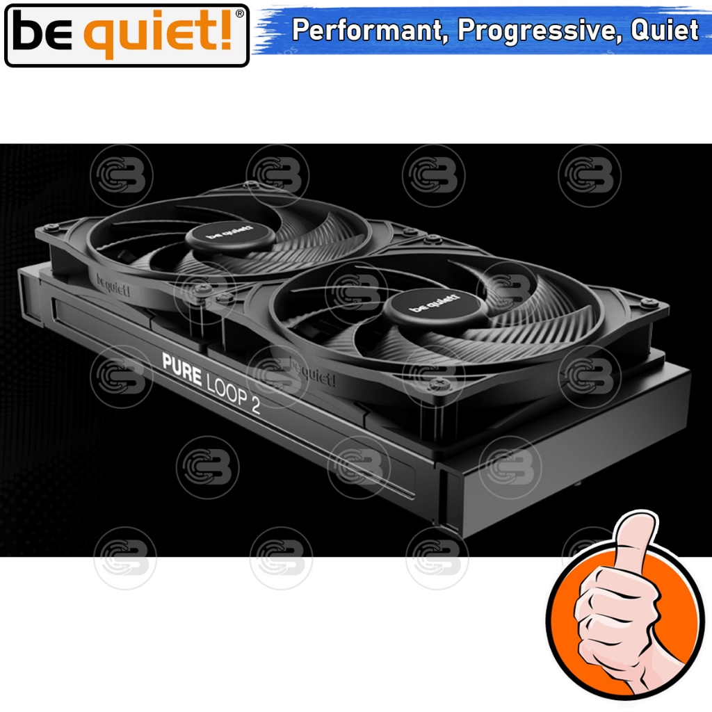 [CoolBlasterThai] Be Quiet Pure Wings 3 140 PWM high-speed PC Fan Case (BL109) ประกัน 3 ปี