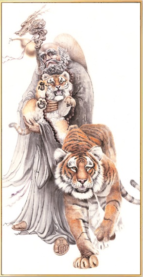 ชุดปักครอสติช Tiger (พิมพ์ลาย)