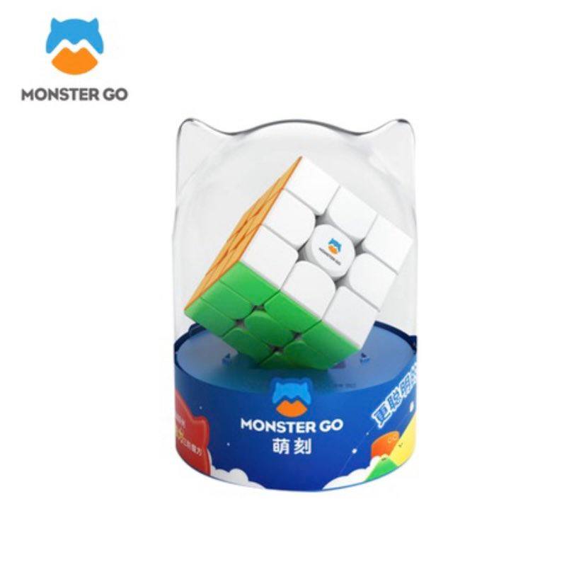 รูบิค Monster Go EDU Magetic 3x3 GAN 3x3 M Cube Rubik มีแม่เหล็ก รูบิคของเล่นสำหรับเด็ก เสริมพัฒนาการ #2499