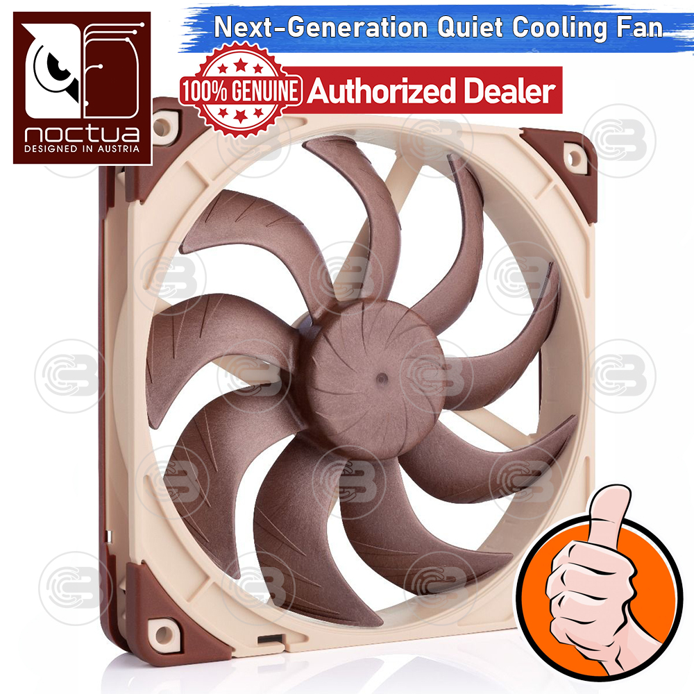 [CoolBlasterThai] Noctua NF-A14x25 G2 PWM PC Fan Case (size 140 mm.) ประกัน 6 ปี