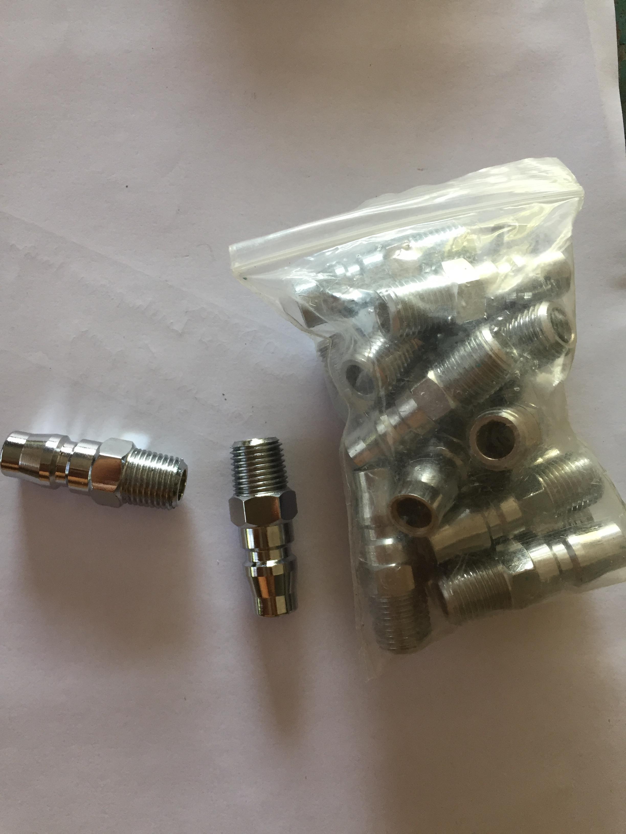 ชุดข้อต่อสวมเร็ว เกลียวนอก 1/4" (ค็อปเปอร์) ยาว 40 มม สำเนา