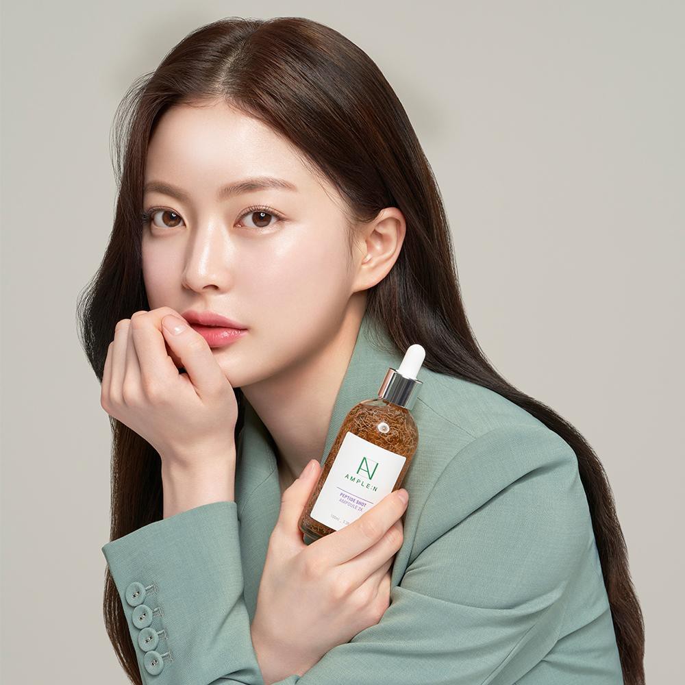 Ample N Peptide Shot Ampoule 2เท่า 100ml. สูตรใหม่เซรั่มสูตรเปปไทด์ 2 เท่า