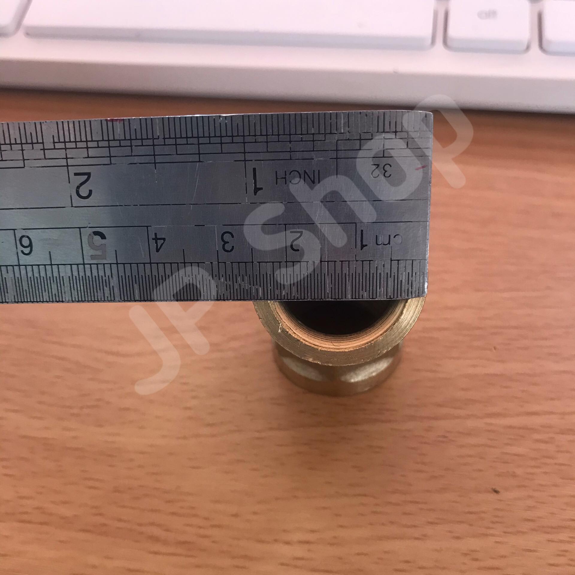 ข้องอทองเหลือง 45 องศา เกลียวใน ขนาด 4 หุน #1954