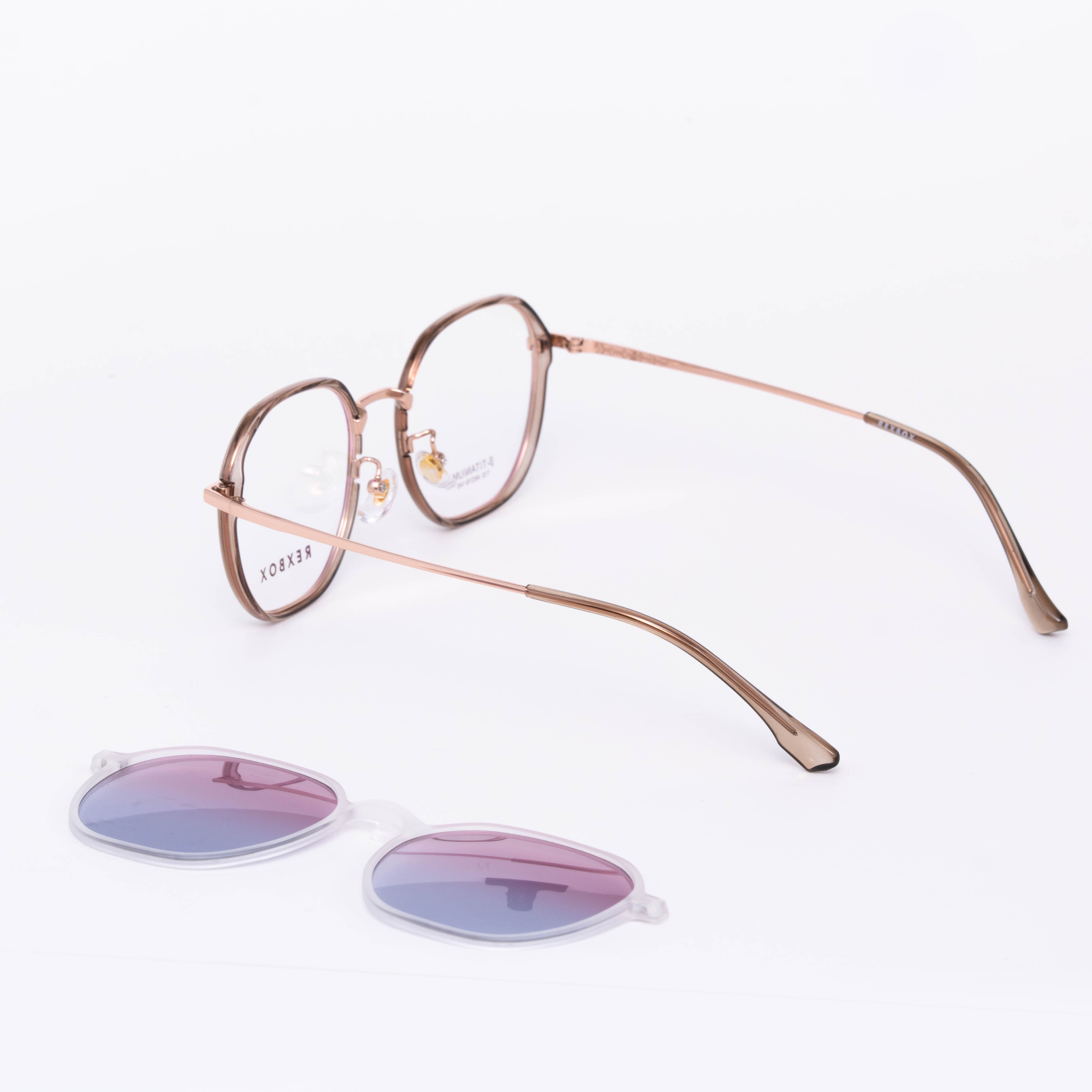 รุ่น B-TITANIUM ไทเทเนียม น้ำหนักเบา ยืดหยุ่น พร้อมคลิปออน Polarized (T10-C1)