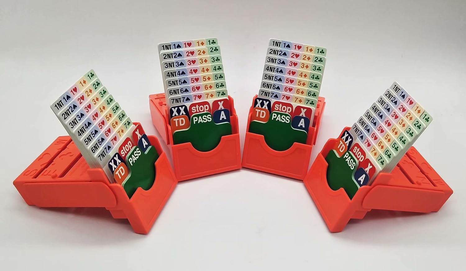 กล่องประมูล Bidding Box การ์ดกระดาษ