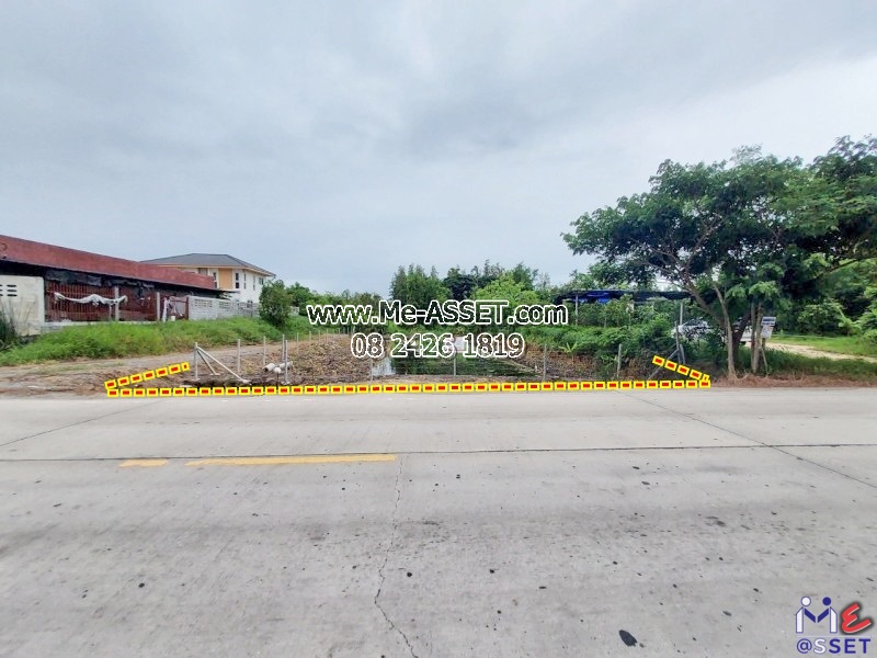 ขายที่ดินเปล่า ย่าน วัดมะเกลือ บางแก้วฟ้า คลองโยง ห้วยพลู ลานตากฟ้า : ใกล้คาเฟ่แมว Play With Cat Cafe : 169 ตร.วา