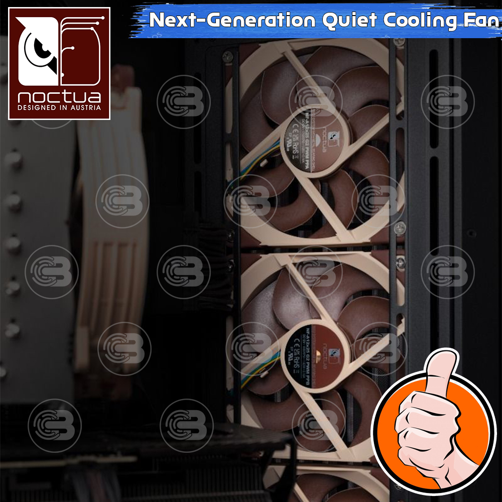 [CoolBlasterThai] Noctua NF-A12x25 G2 PWM Sx2-PP PC Fan Case (size 120 mm.) ประกัน 6 ปี