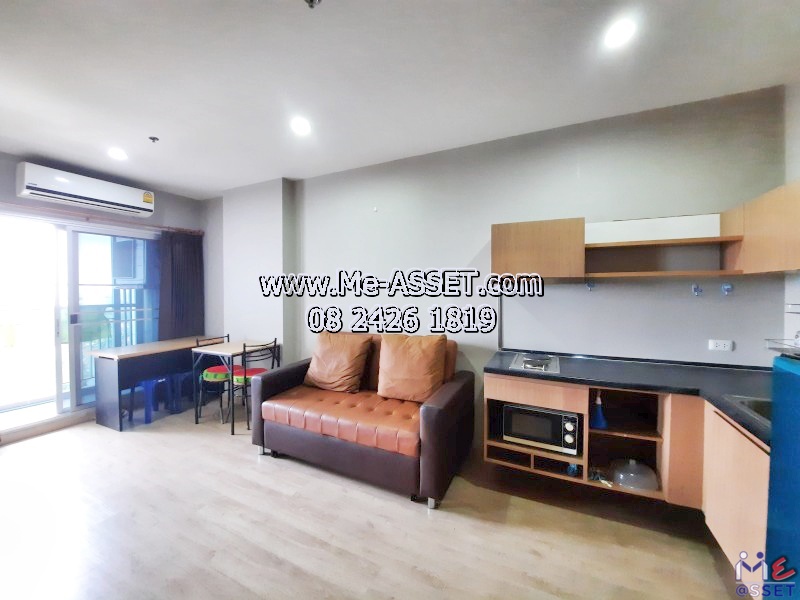 ขายและเช่า คอนโดใกล้รถไฟฟ้า ย่าน วุฒากาศ ราชพฤกษ์ บางค้อ : เดอะเทมโปแกรนด์ สาทร-วุฒากาศ The Tempo Grand Wutthakat : 35.15 ตร.เมตร