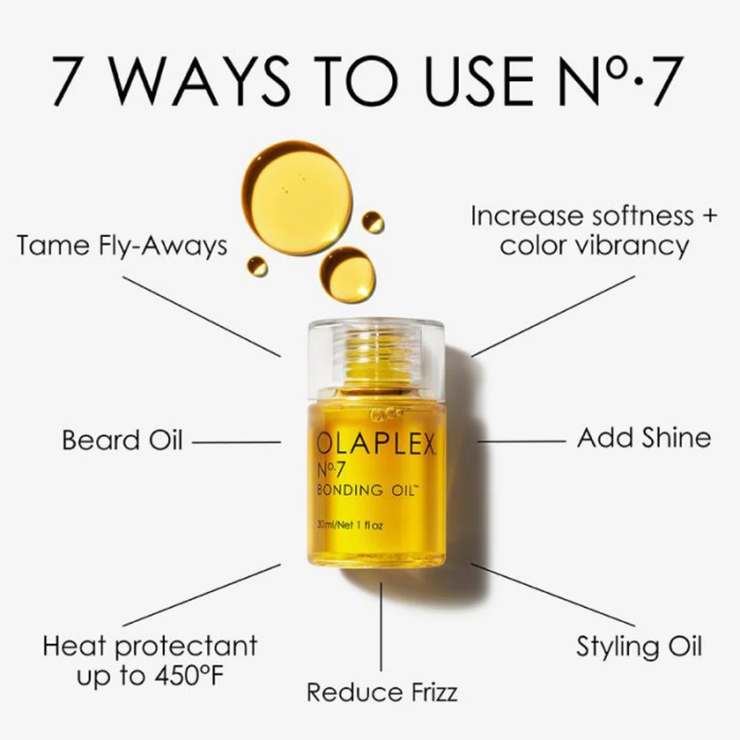 Olaplex No.7 Bonding Oil 7.5ml (ไซซ์ทดลอง) ออยล์บำรุงผม (1ขวด)