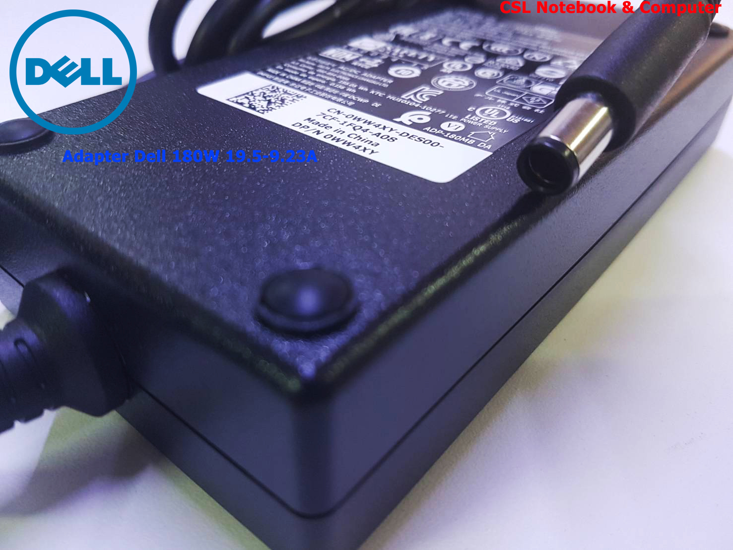 Adapter โน๊ตบุ๊ค Dell Inspiron 5551 7558 5755 5555 แท้ สายชาร์จ Dell 5551 7558 5755 5555 180W แท้ รับประกันศูนย์ Dell Thailand ราคา พิเศษ