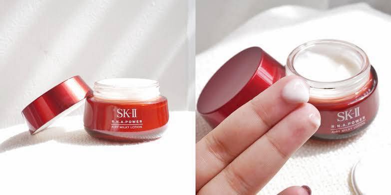 SK-II Skinpower Airy Milky Lotion 80g. มอยเจอร์ไรเซอร์สูตรเข้มข้น เนื้อโลชั่น แยกจากแพ็คคู่