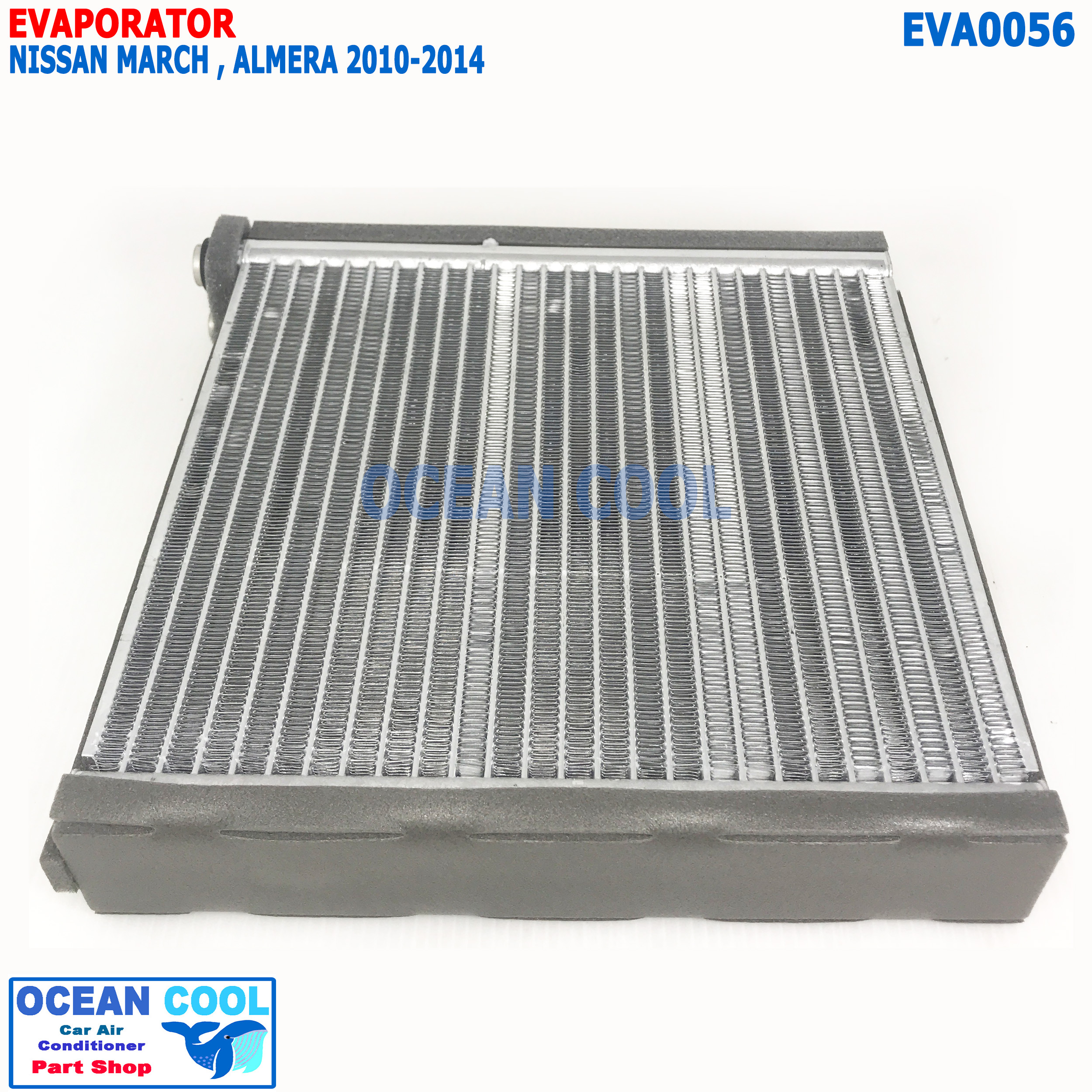 คอยล์เย็น นิสสัน มาร์ช , อัลเมอร่า 2010 - 2014 EVA0056 Evaporator Nissan March , Nissan Almera ตู้แอร์ คอยเย็น พ.ศ. 2553 ถึง 2557 อะไหล่ แอร์ รถยนต์ 2011 2012 2013