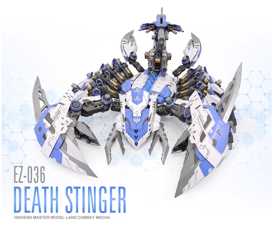 1/50 EZ-036 Death Stinger - Blue Ver. [ZA Model]