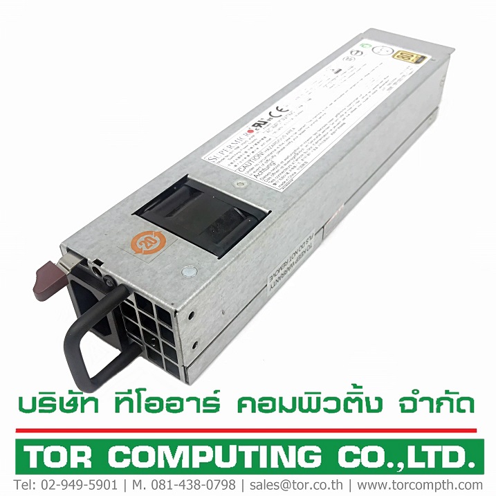 REF, Supermicro PWS-406P-1R [TorCompTH Thailand - ขาย จำหน่าย ราคา] Supermicro 400W Power Supply for SuperMicro SC113MTQ-R400CB