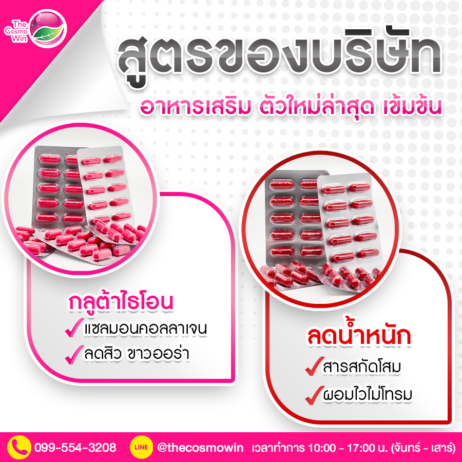 รับผลิตอาหารเสริมลดน้ำหนักเร่งด่วน+ผิวขาวใส