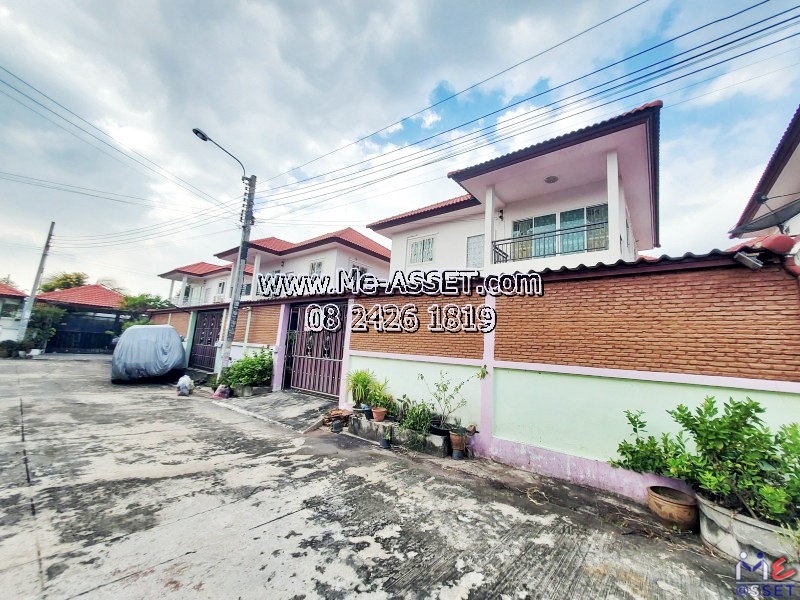 ขายบ้านแฝด ย่าน บางแค หลักสอง หนองแขม เพชรเกษม69 เลียบคลองภาษีเจริญฝั่งเหนือ ถนนมาเจริญ : ม.อรุณทอง 6 : 2 ชั้น 38.2 ตร.วา