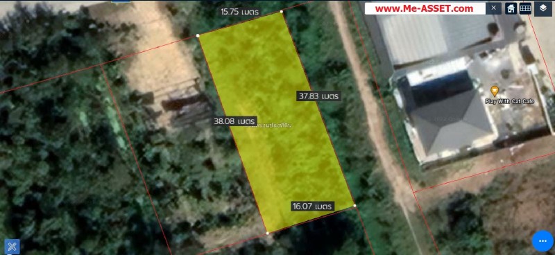 ขายที่ดินเปล่า ย่าน วัดมะเกลือ บางแก้วฟ้า คลองโยง ห้วยพลู ลานตากฟ้า : ใกล้คาเฟ่แมว Play With Cat Cafe : 169 ตร.วา