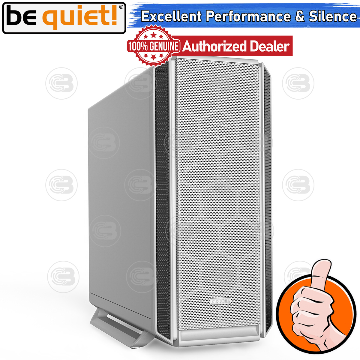[CoolBlasterThai] Be Quiet SILENT BASE 802 White PC Case (BG040) ประกัน 3 ปี