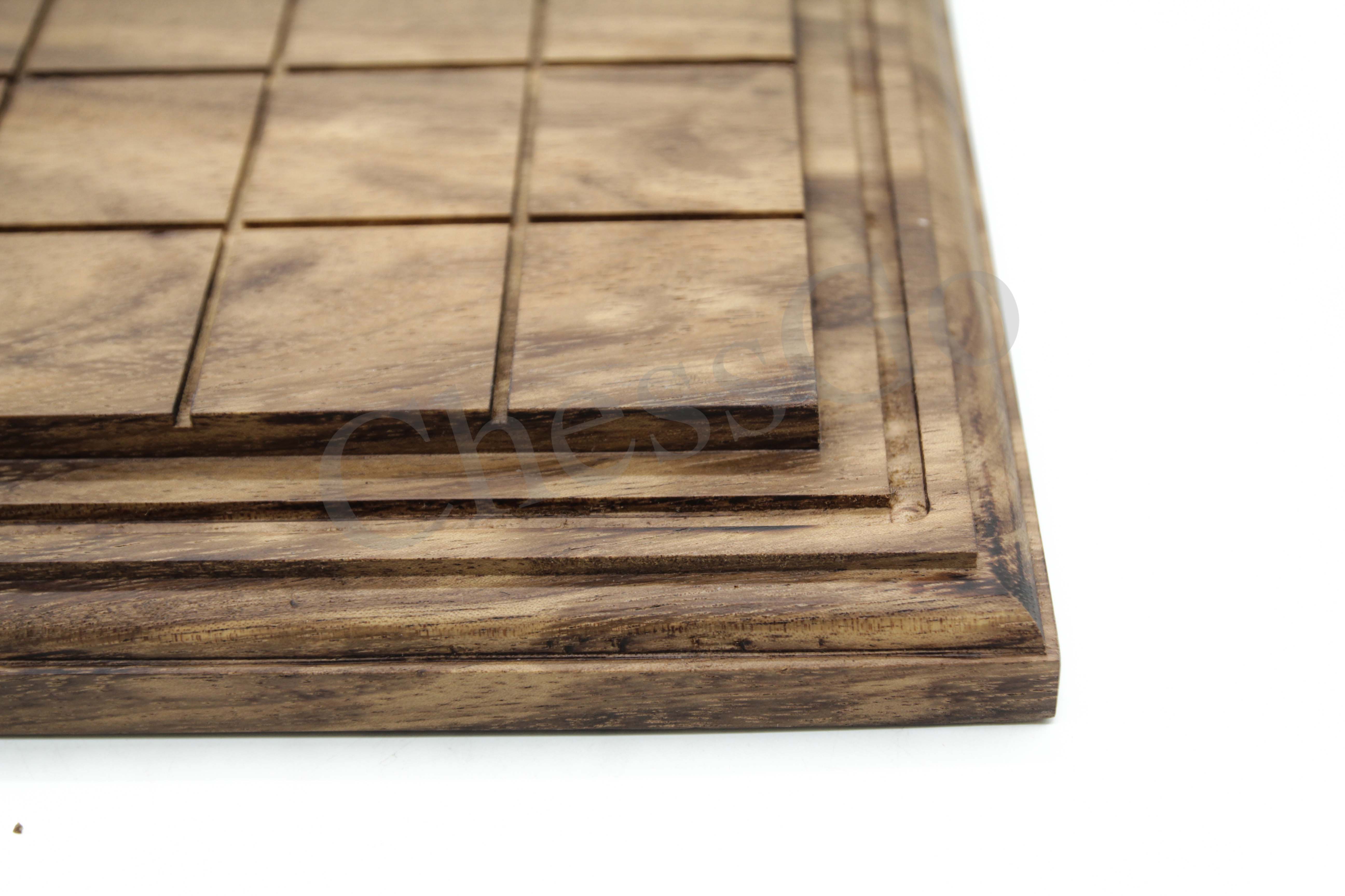 กระดานหมากรุกไทยไม้พฤกษ์(ไม่มีขอบ)