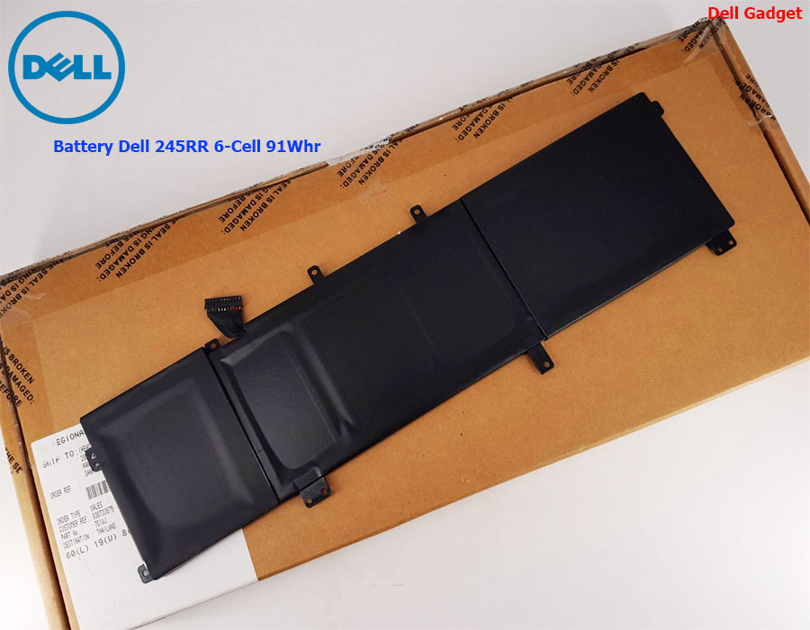 Battery Dell XPS 15 รุ่น 9530 6-Cell, 91Whr แบตเตอรี่ 245RR ของแท้รับประกันศูนย์ Dell Thailand On-site Service