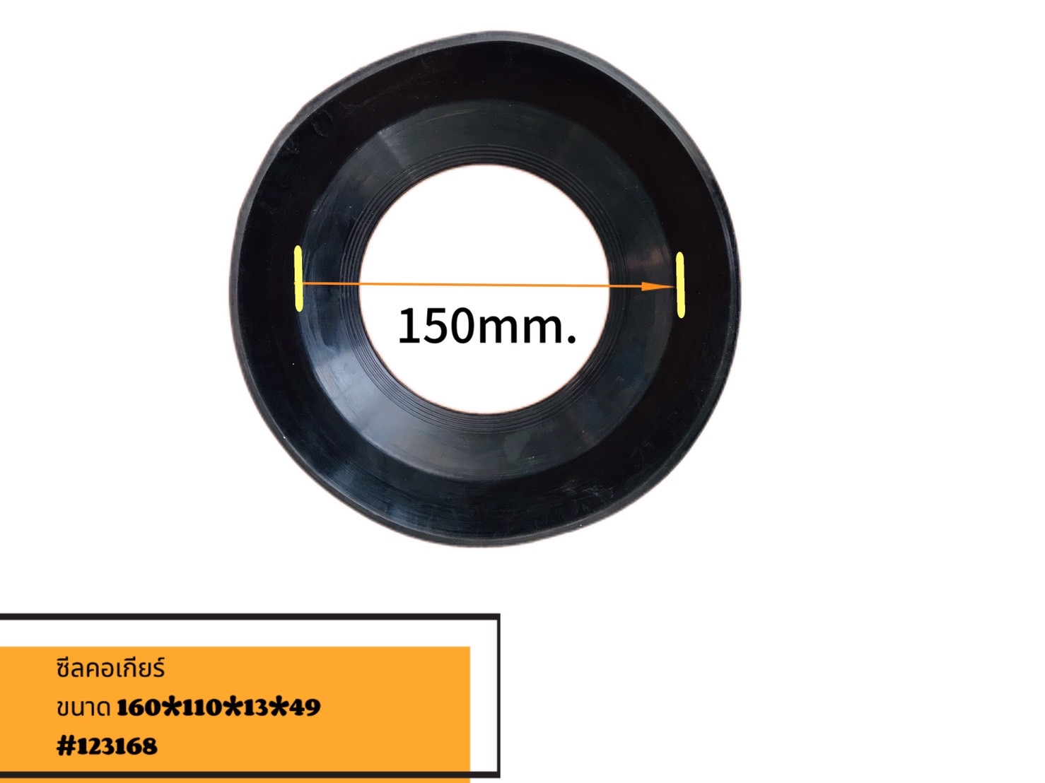 ซีลคอเกียร์ ZF/PMP สำหรับรถโม่ปูน ขนาด 110*160*13/49 (รหัส #123168)