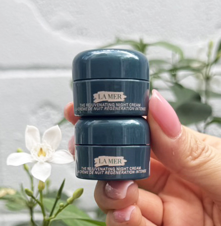 (1กระปุก) ครีมกลางคืนขนาดทดลอง La Mer The NEW Rejuvenating Night Cream 3.5ml. - no box