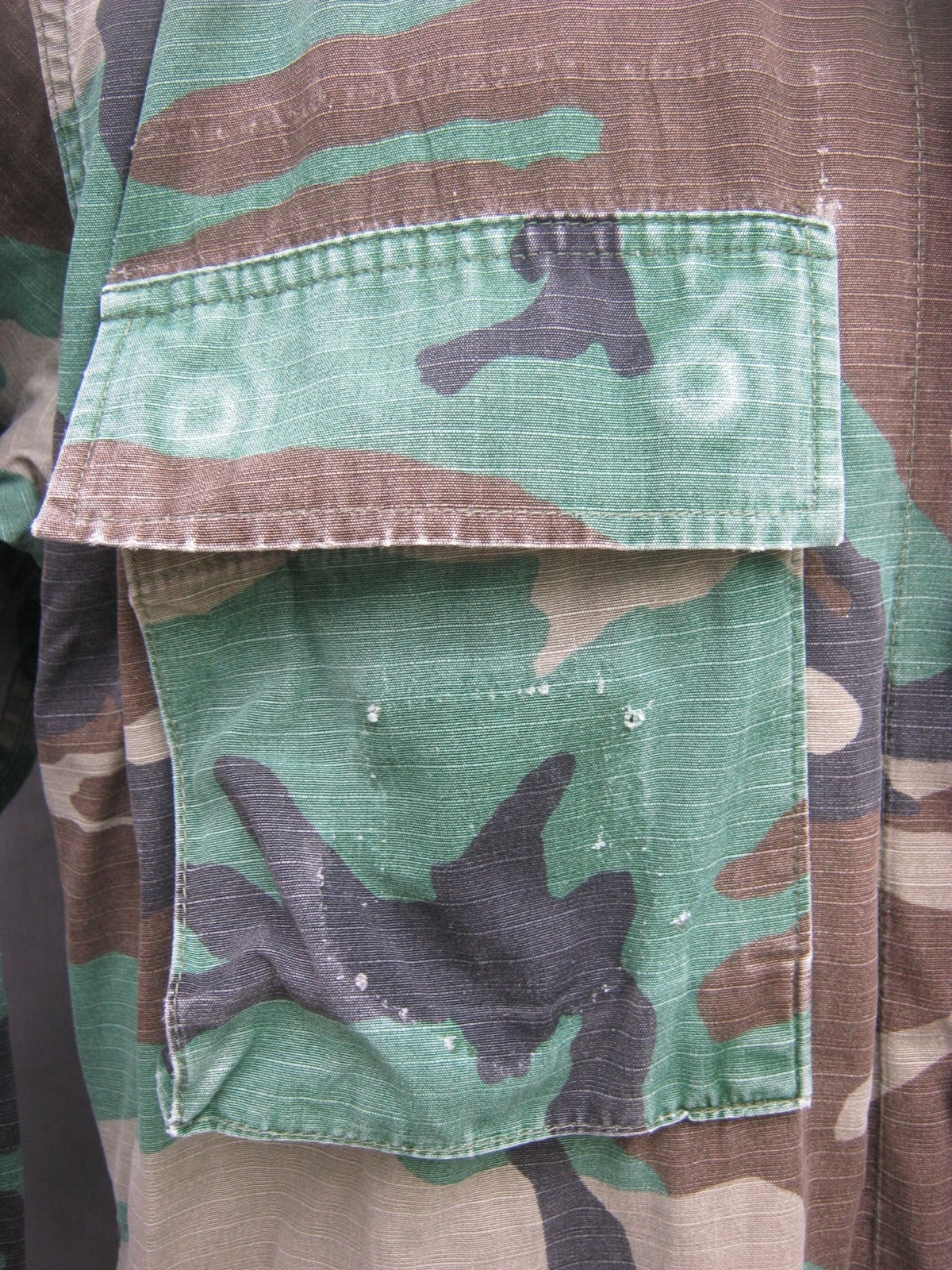 เสื้อทหารสหรัฐ M81 woodland ผ้าฝ้าย 100%